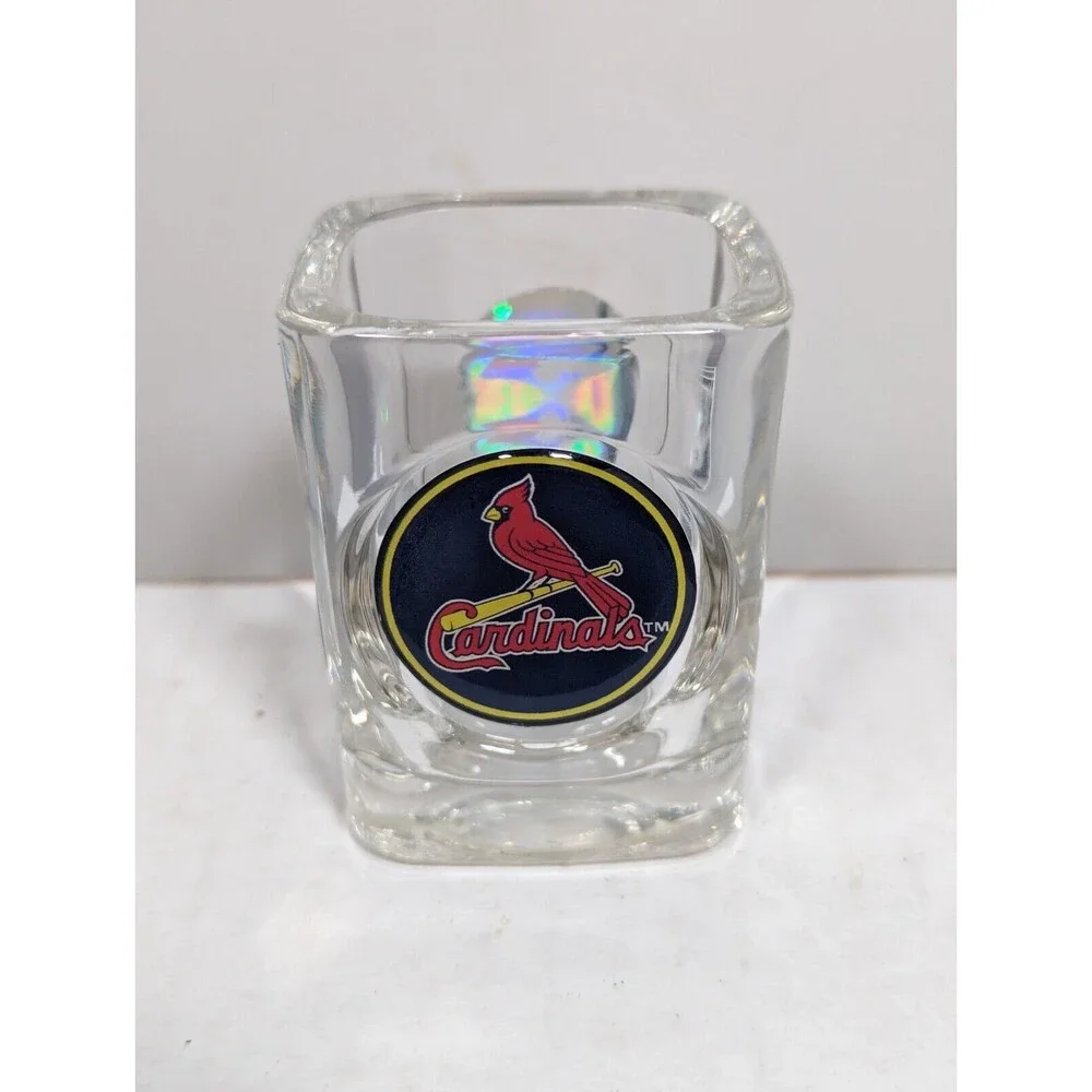 St. Louis Cardinals MLB 2000 Fine Pewter Square Souvenir Shot Glass 2 1/2